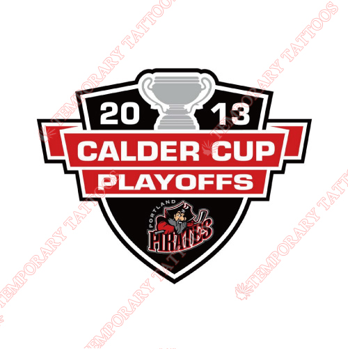 Portland Pirates Customize Temporary Tattoos Stickers NO.9108